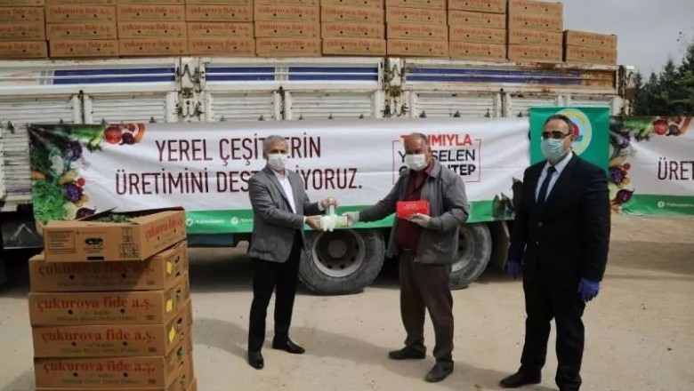 Gaziantep B&uuml;y&uuml;kşehir&rsquo;den Toprağa Umut Olan Dev Destek